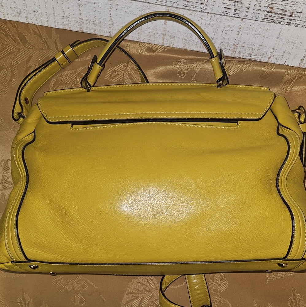 MCM 2 Way Leather Satchel - Picture 10 of 13